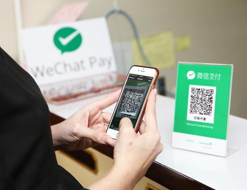 wechat point of sale scanning example